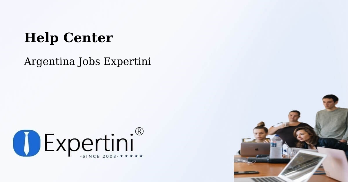 Help Center – General San Martín - Argentina Jobs Expertini