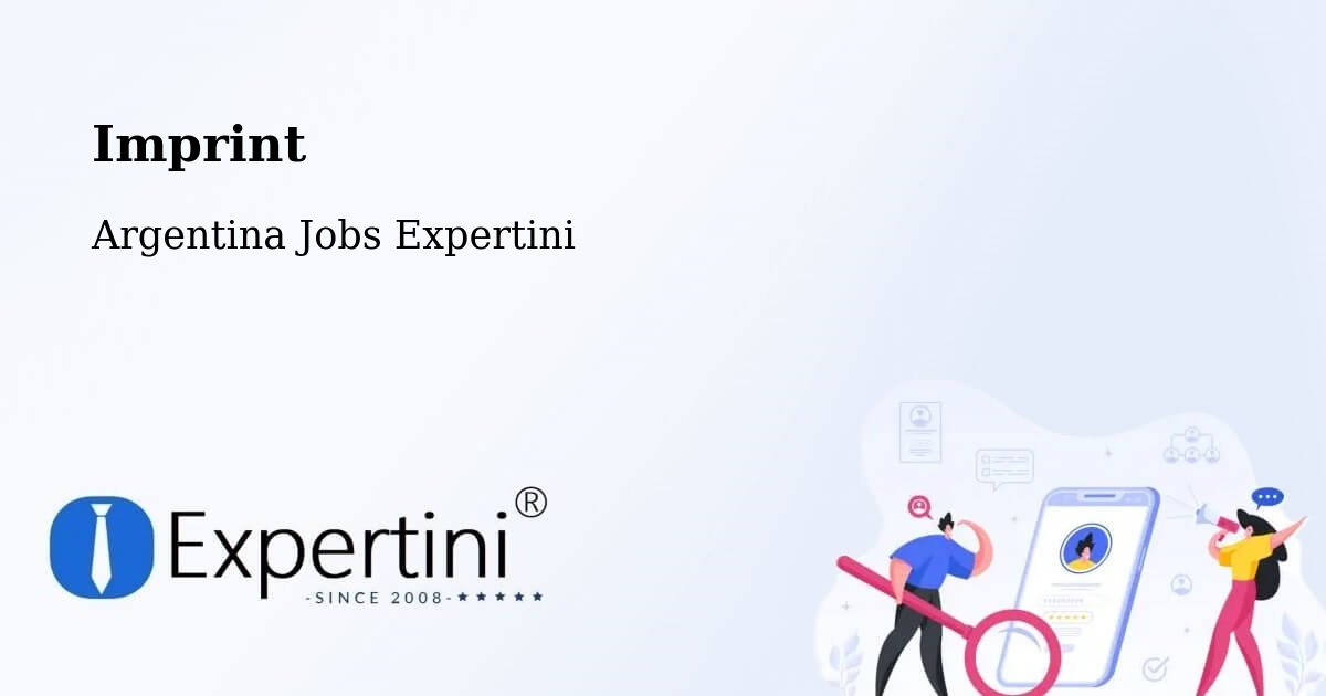 Imprint – General San Martín - Argentina Jobs Expertini