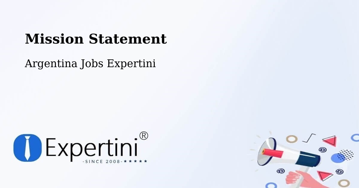 Corporate Mission – General San Martín - Argentina Jobs Expertini