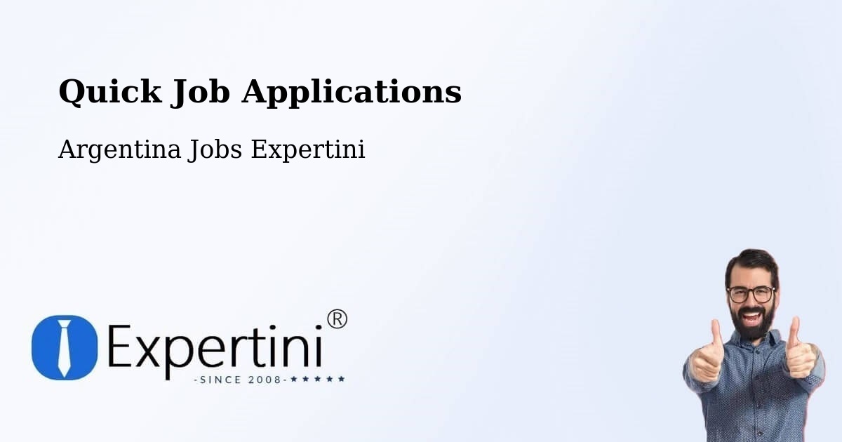 Quick Apply Feature – General San Martín - Argentina Jobs Expertini